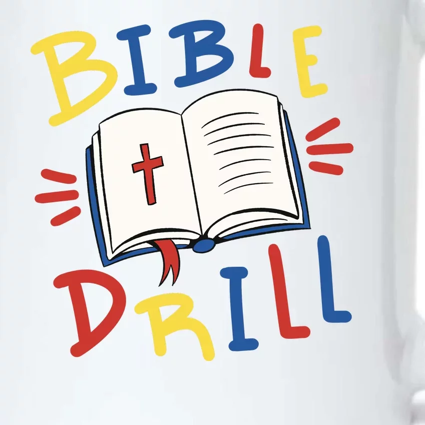 Bible Drill Black Color Changing Mug