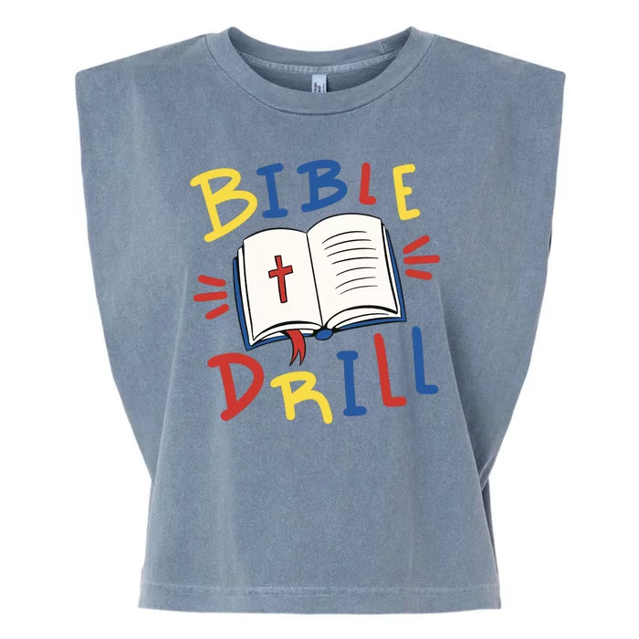 Bible Drill Garment-Dyed Women's Muscle Tee