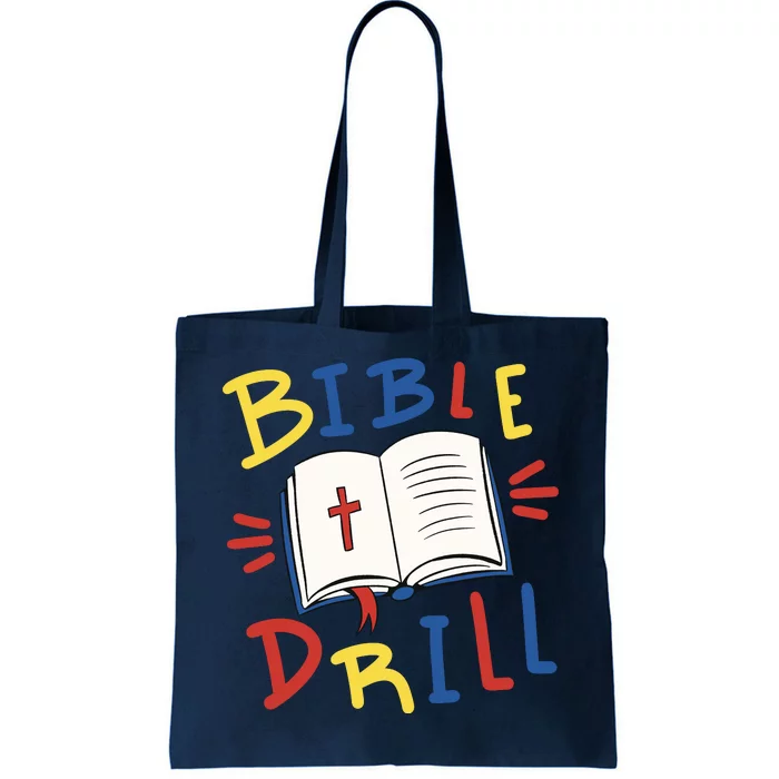 Bible Drill Tote Bag