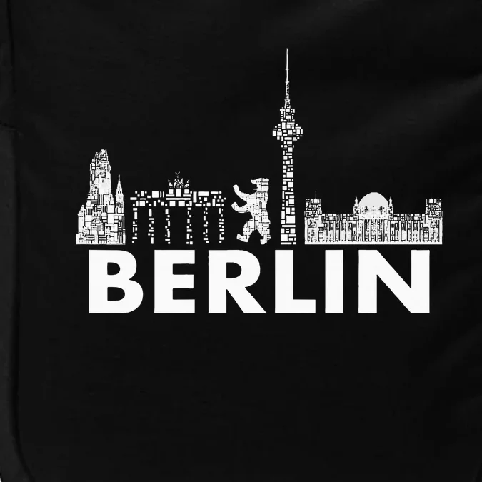 Berlin Design Berlin Bear I Love Berlin Impact Tech Backpack