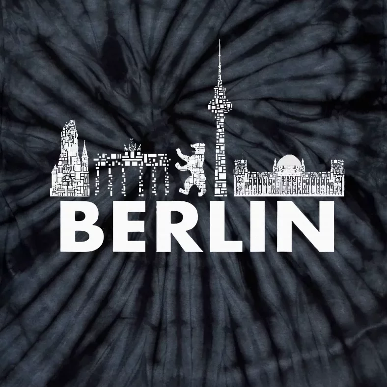 Berlin Design Berlin Bear I Love Berlin Tie-Dye T-Shirt