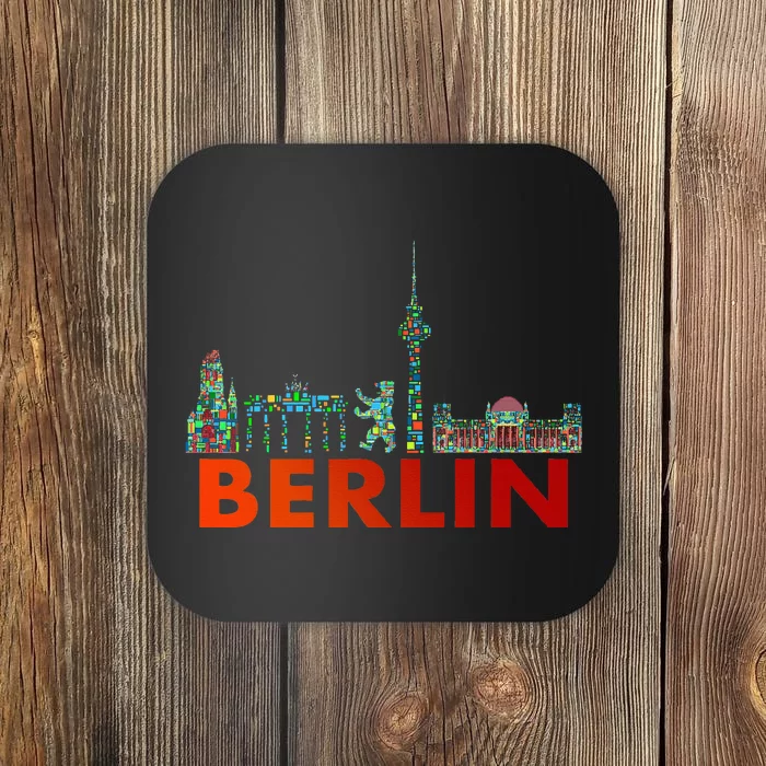 Berlin Design Berlin Bear I Love Berlin Coaster