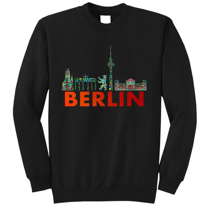 Berlin Design Berlin Bear I Love Berlin Tall Sweatshirt