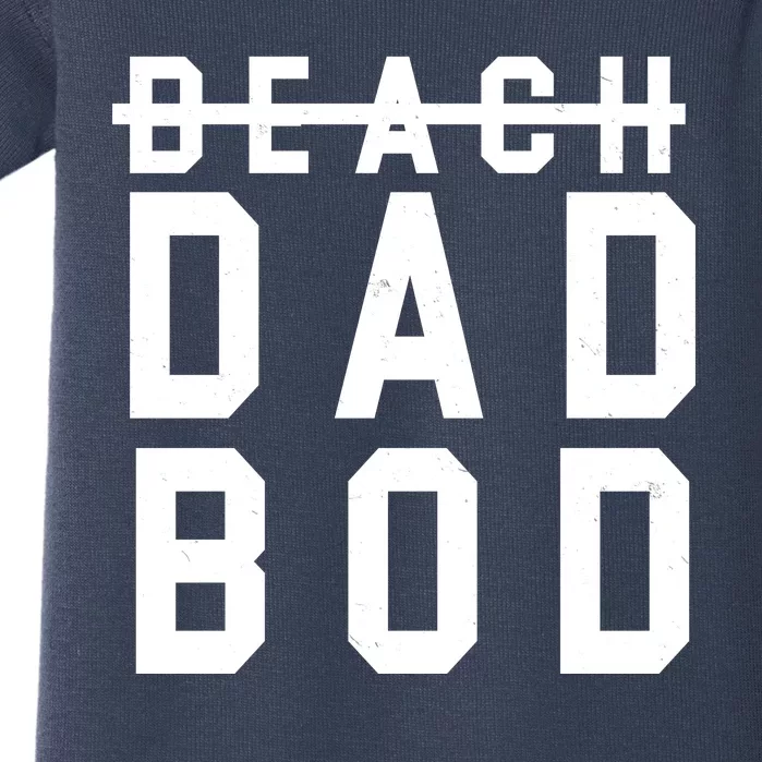 Beach Dad Bod Summer Vacation Baby Bodysuit