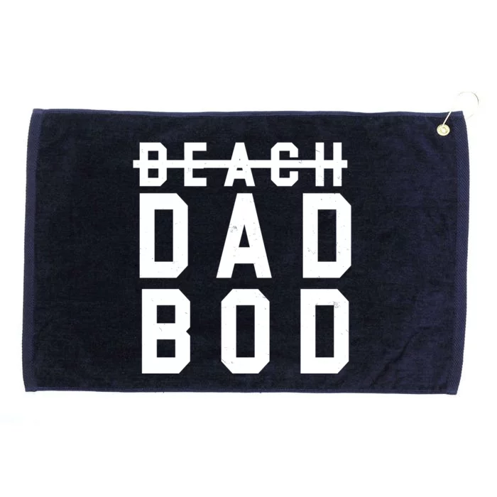 Beach Dad Bod Summer Vacation Grommeted Golf Towel