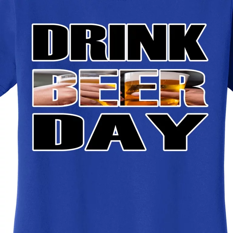 Beer Day Beer Lovers Hops National Beer Day Gift Women's T-Shirt