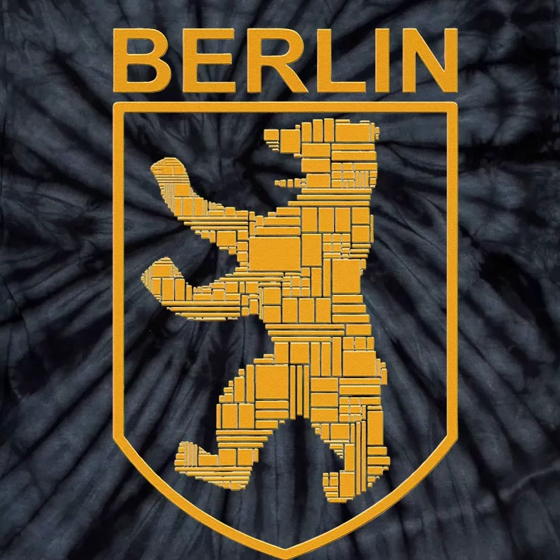 Berlin Design Berlin Bear I Love Berlin Tie-Dye T-Shirt