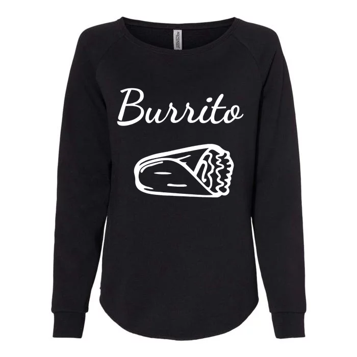 Burrito Dad Burrito Taco Taquito Matching Family Womens California Wash Sweatshirt