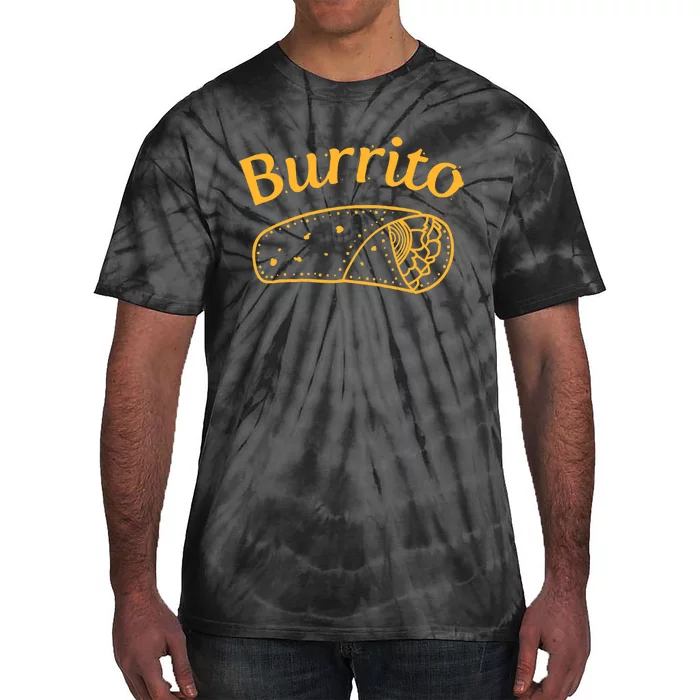 Burrito Dad Burrito Taco Taquito Matching Family Tie-Dye T-Shirt