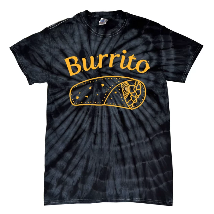 Burrito Dad Burrito Taco Taquito Matching Family Tie-Dye T-Shirt