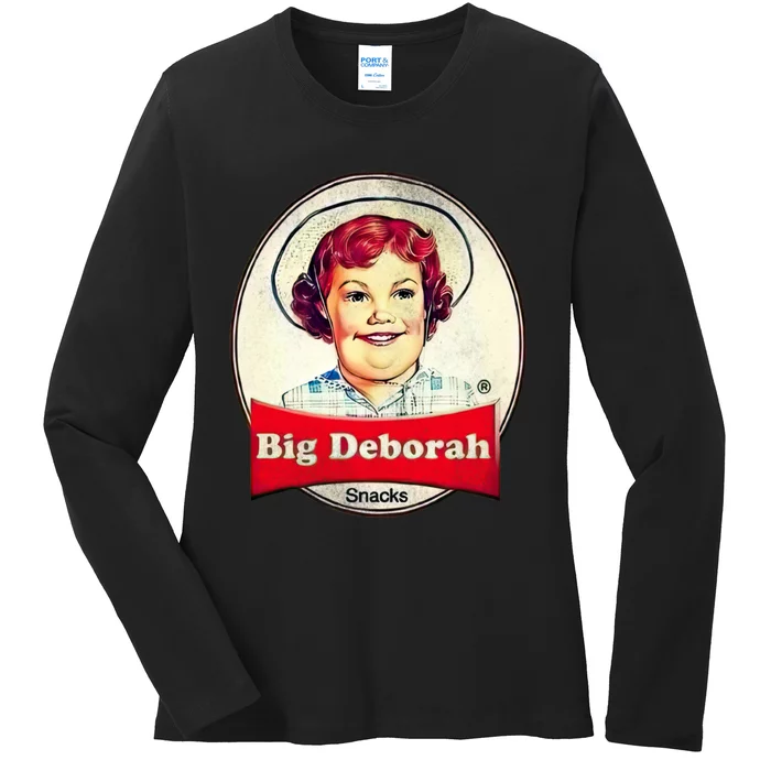 Big Deborah Ladies Long Sleeve Shirt