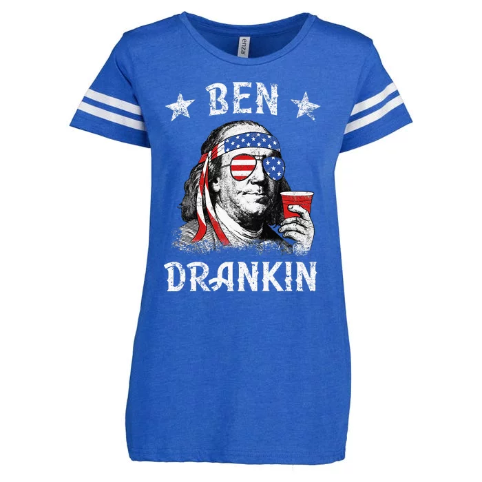 Ben Drankin Enza Ladies Jersey Football T-Shirt