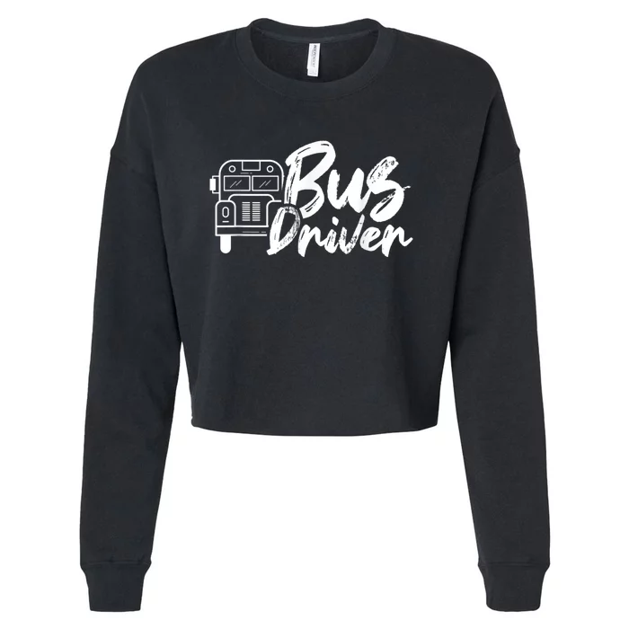 Bus Driver Buses Operator Busman Driving Cropped Pullover Crew