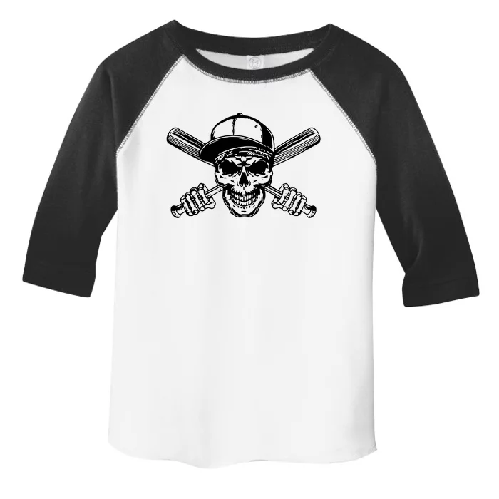 Baseball Dad Toddler Fine Jersey T-Shirt