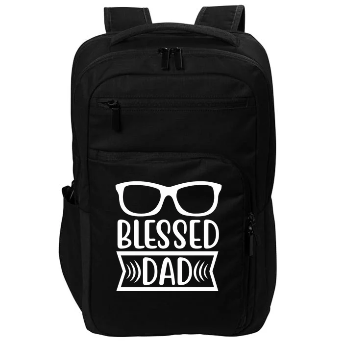 Blessed Dad Impact Tech Backpack