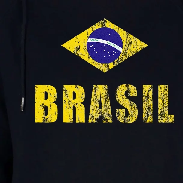 Brasil Design Brazilian Apparel Womens Funnel Neck Pullover Hood