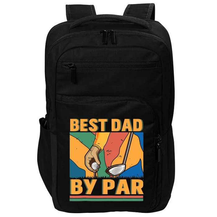 Best Dad By Par Father´s Day Golf Impact Tech Backpack