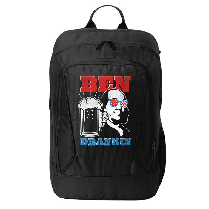 Ben Drankin Beer Mug Ben Franklin Patriotic Cool Gift City Backpack