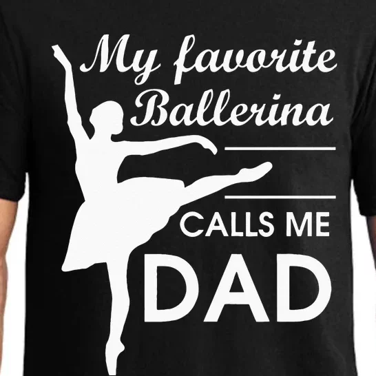 Ballerina Dad Ballet Dancer Father For Men JT Pajama Set