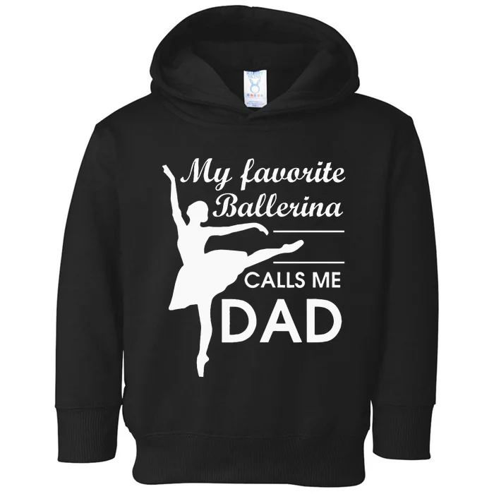 Ballerina Dad Ballet Dancer Father For Men JT Toddler Hoodie