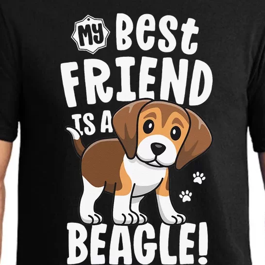 Beagle Dad Beagle Mom Gifts For Beagle Lovers Friend Pajama Set