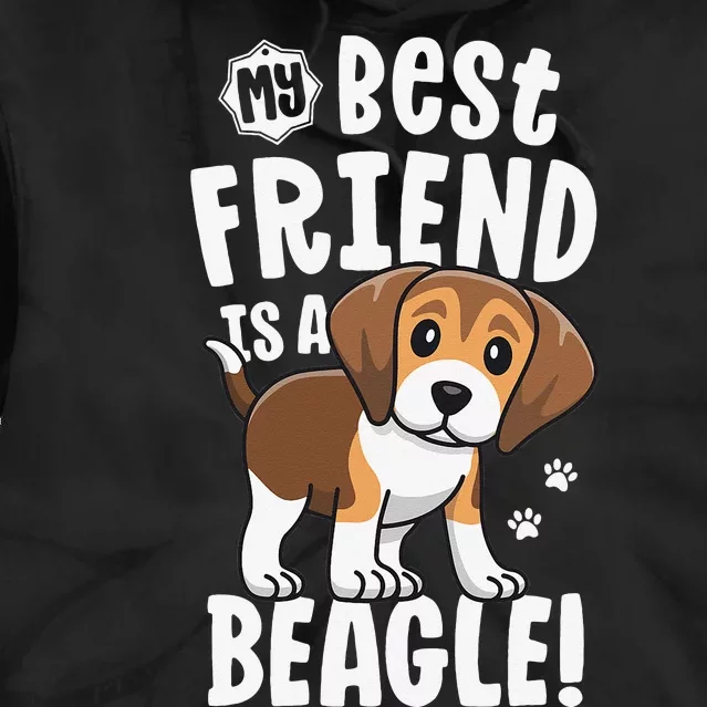 Beagle Dad Beagle Mom Gifts For Beagle Lovers Friend Tie Dye Hoodie