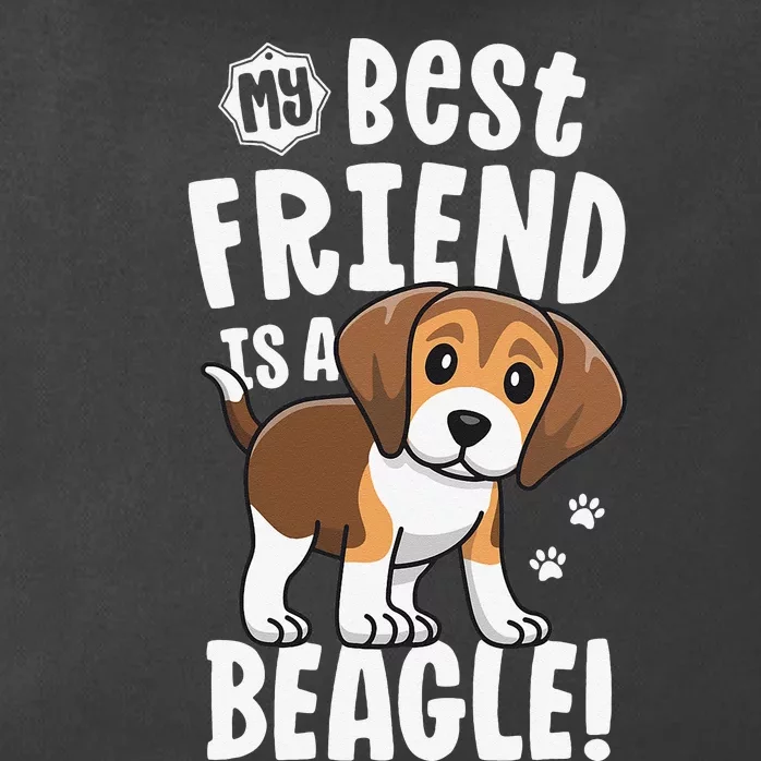 Beagle Dad Beagle Mom Gifts For Beagle Lovers Friend Zip Tote Bag