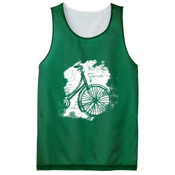 Bike Drawing Bicycle Mesh Reversible Basketball Jersey Tank