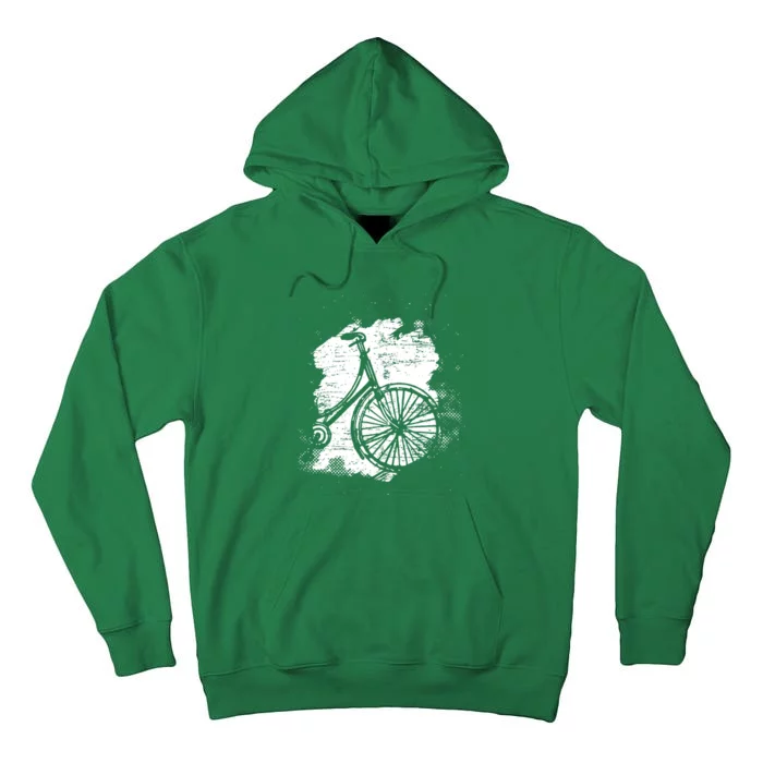 Bike Drawing Bicycle Tall Hoodie