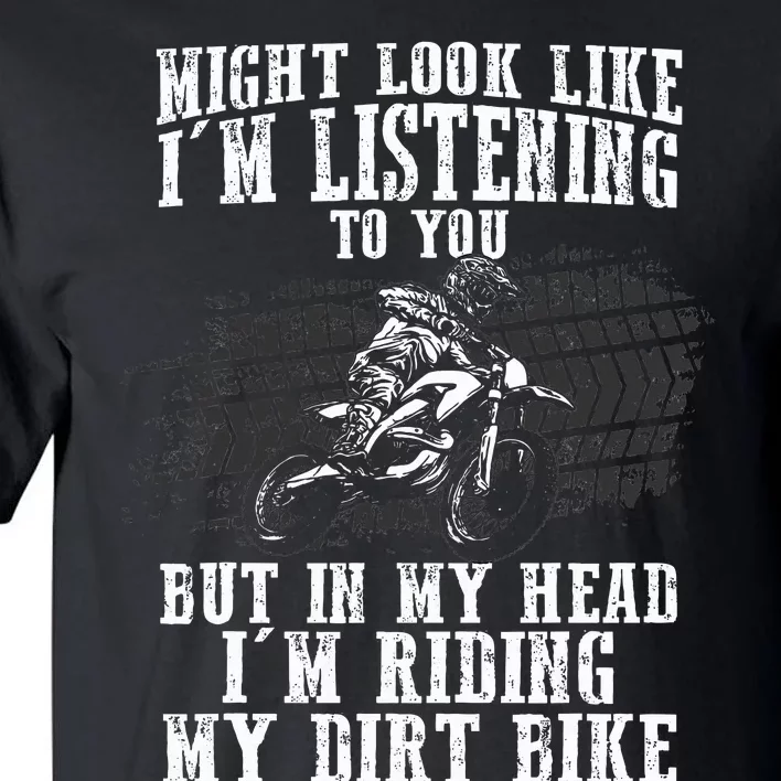 Best Dirt Bike Art Dirtbike Motorcycle Riding Tall T-Shirt