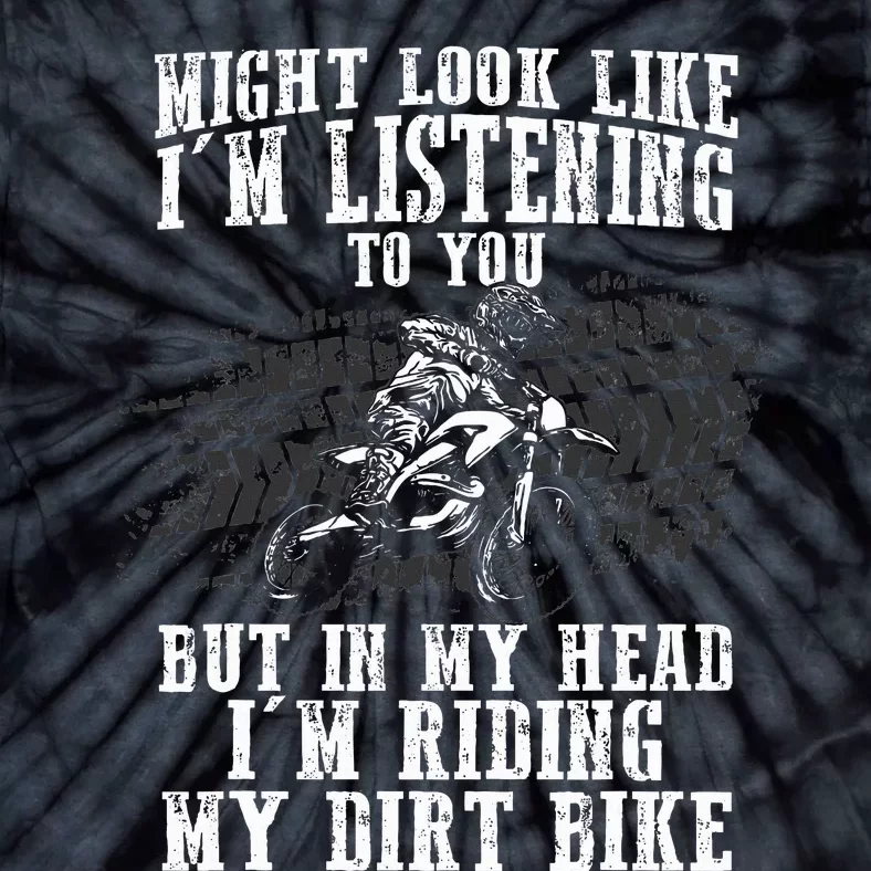 Best Dirt Bike Art Dirtbike Motorcycle Riding Tie-Dye T-Shirt