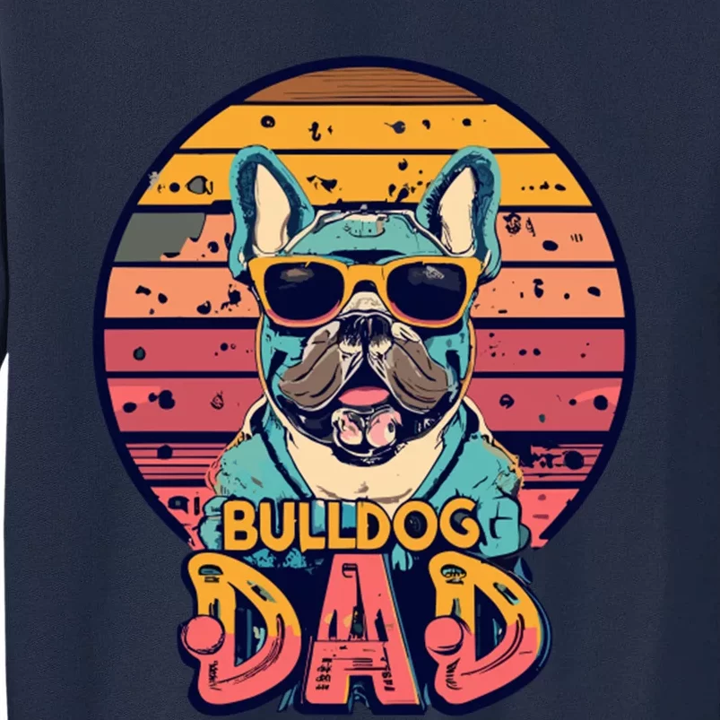 Bulldog Dad Tall Sweatshirt