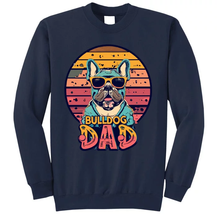 Bulldog Dad Tall Sweatshirt