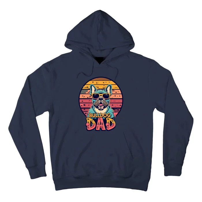 Bulldog Dad Tall Hoodie