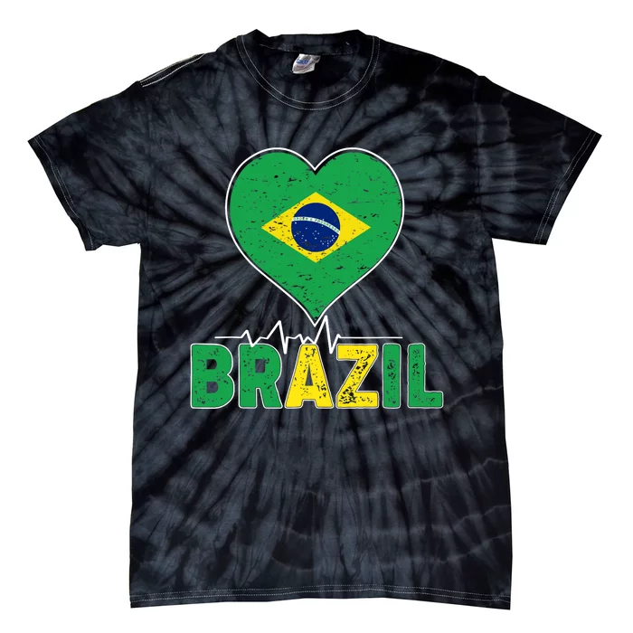 Brasil Design Brazilian Soccer Jerseys Outfits Brazil Soccer Tie-Dye T-Shirt