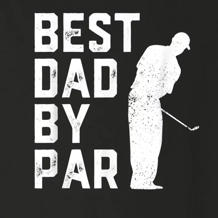 Best Dad By Par Toddler Long Sleeve Shirt