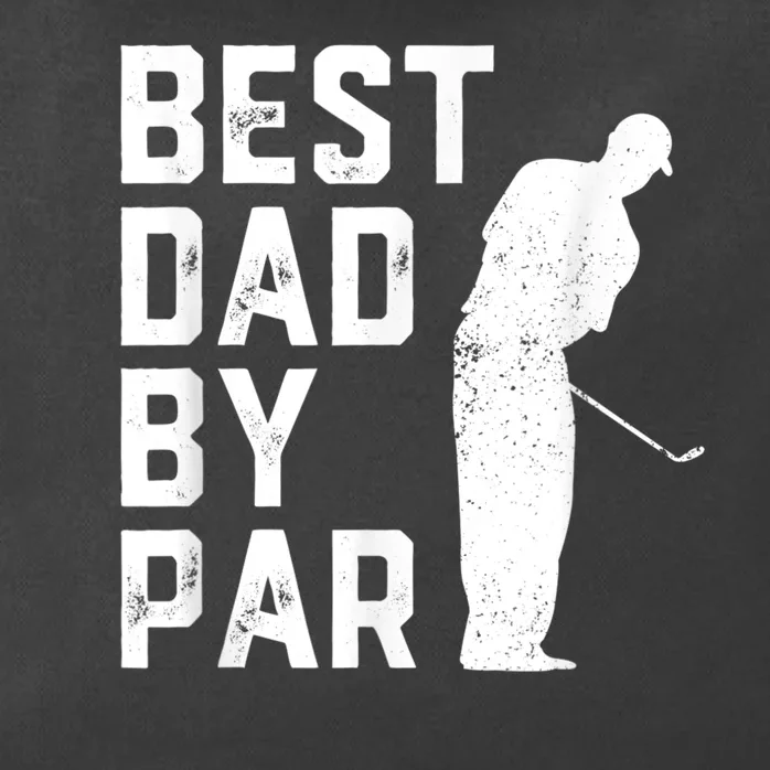 Best Dad By Par Zip Tote Bag