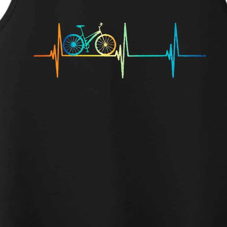 Bicycle Driving Bicyclist Cyclist Bike Rider Performance Tank