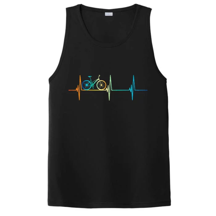 Bicycle Driving Bicyclist Cyclist Bike Rider Performance Tank