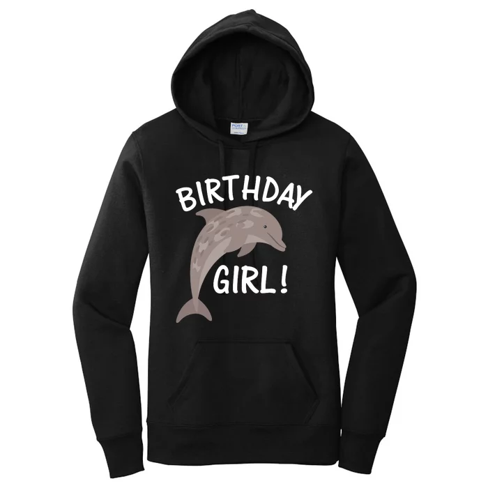 Birthday Dolphin Women's Pullover Hoodie