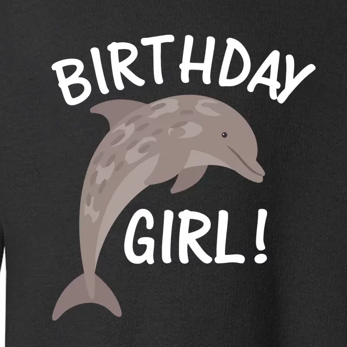 Birthday Dolphin Toddler Sweatshirt