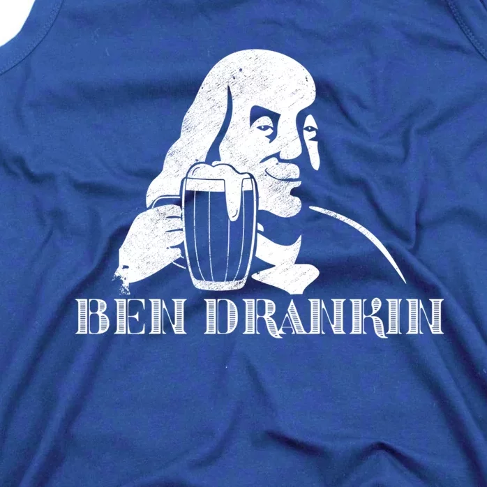 Ben Drankin Beer Ing Funny 4th Of July The 1st American Gift Tank Top