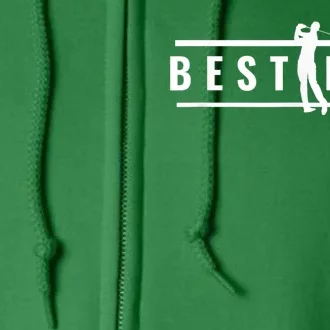 Best Dad By Par Funny Gift For Golf Lovers Full Zip Hoodie