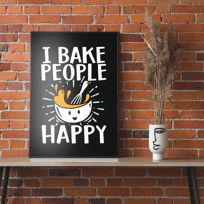 Baking Design Baking Bake Pastry Chef Baker Poster