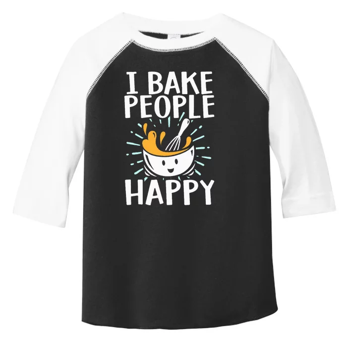 Baking Design Baking Bake Pastry Chef Baker Toddler Fine Jersey T-Shirt