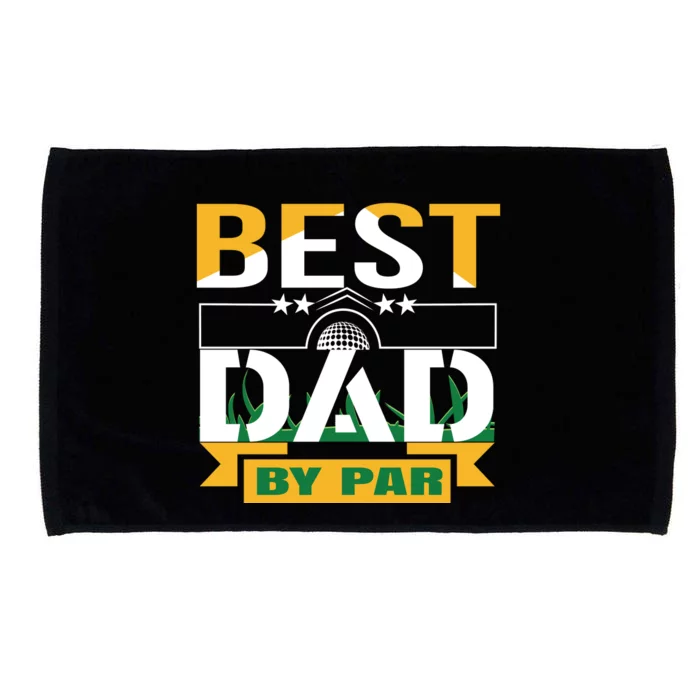 Best Dad By Par Microfiber Hand Towel