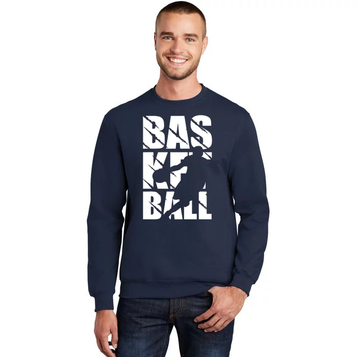 Basketball Design Tall Sweatshirt