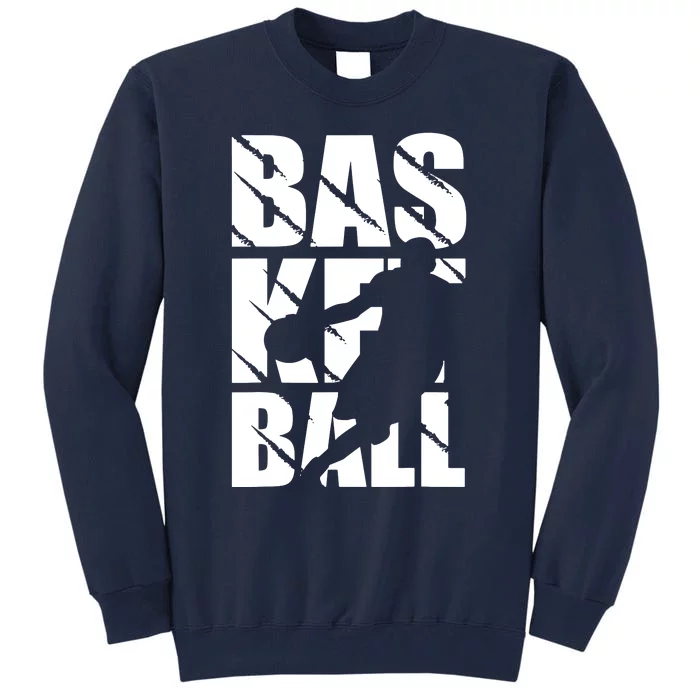 Basketball Design Tall Sweatshirt