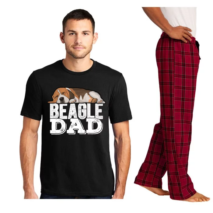 Beagle Dad Beagle Dog Lover Gift Pajama Set