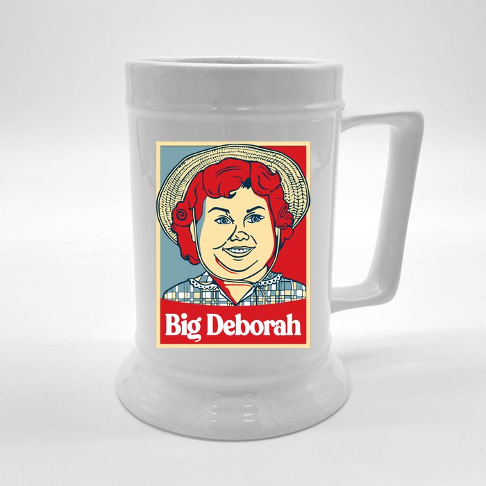 Big Deborah Front & Back Beer Stein